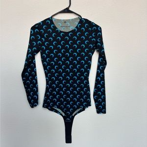 Marine Serre Moon Printed Bodysuit